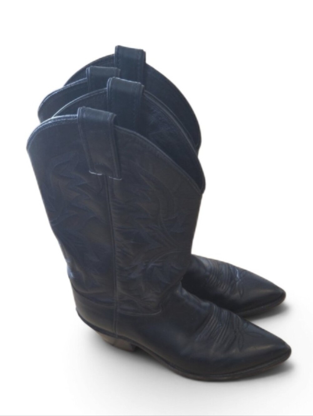 Mens 8.5B Cowboy Boots Justins Lrather